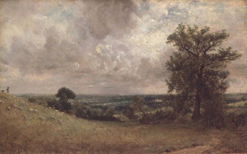 John Constable West End Fields,Hampstead,noon